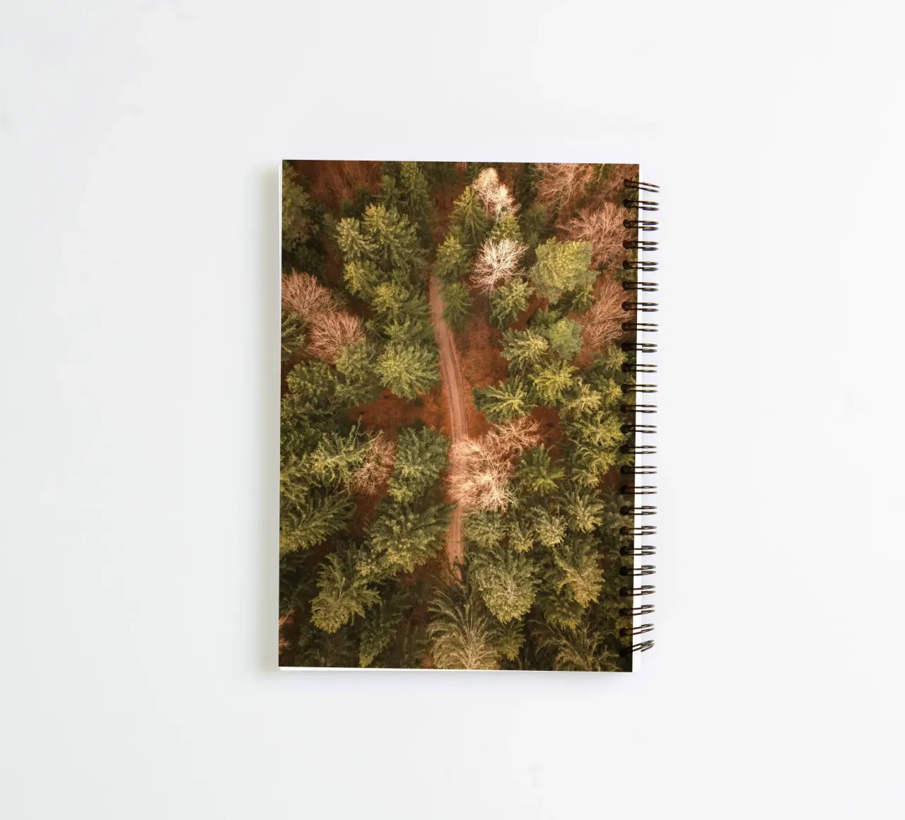 Luftbild Wald Ringbuch von Earthly Visions