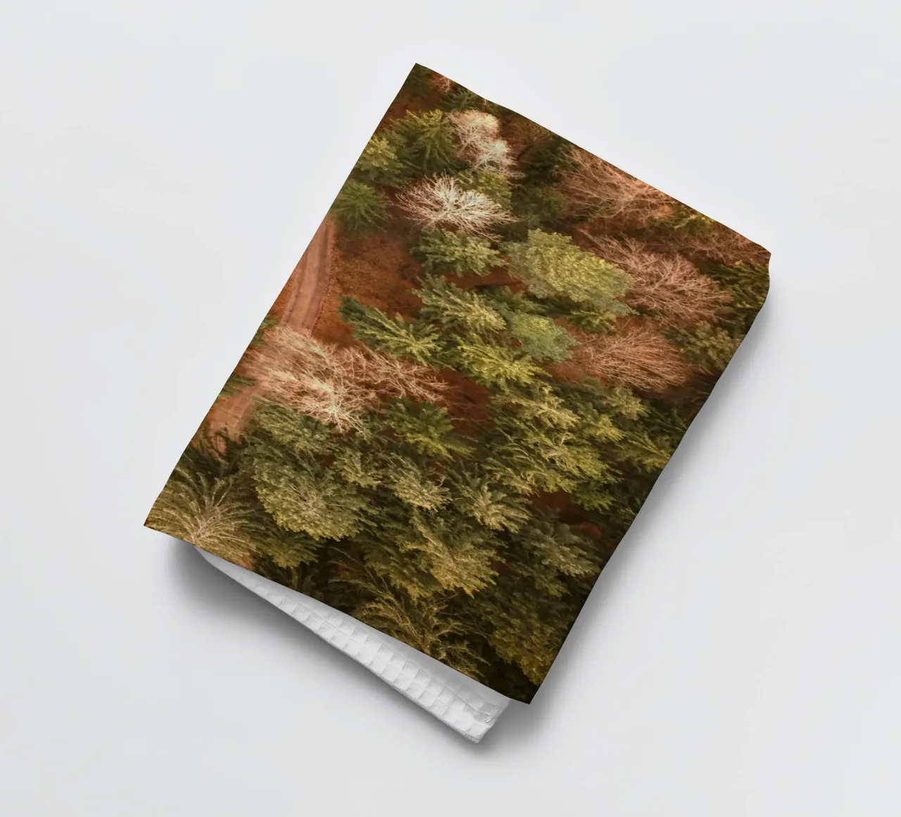 vue aérienne forêt torchon de Earthly Visions