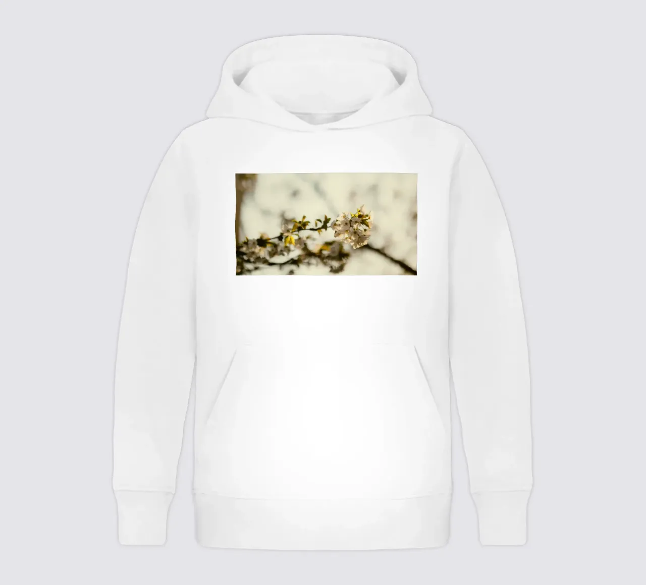 fiori sbocciati felpa bambino con cappuccio da Earthly Visions