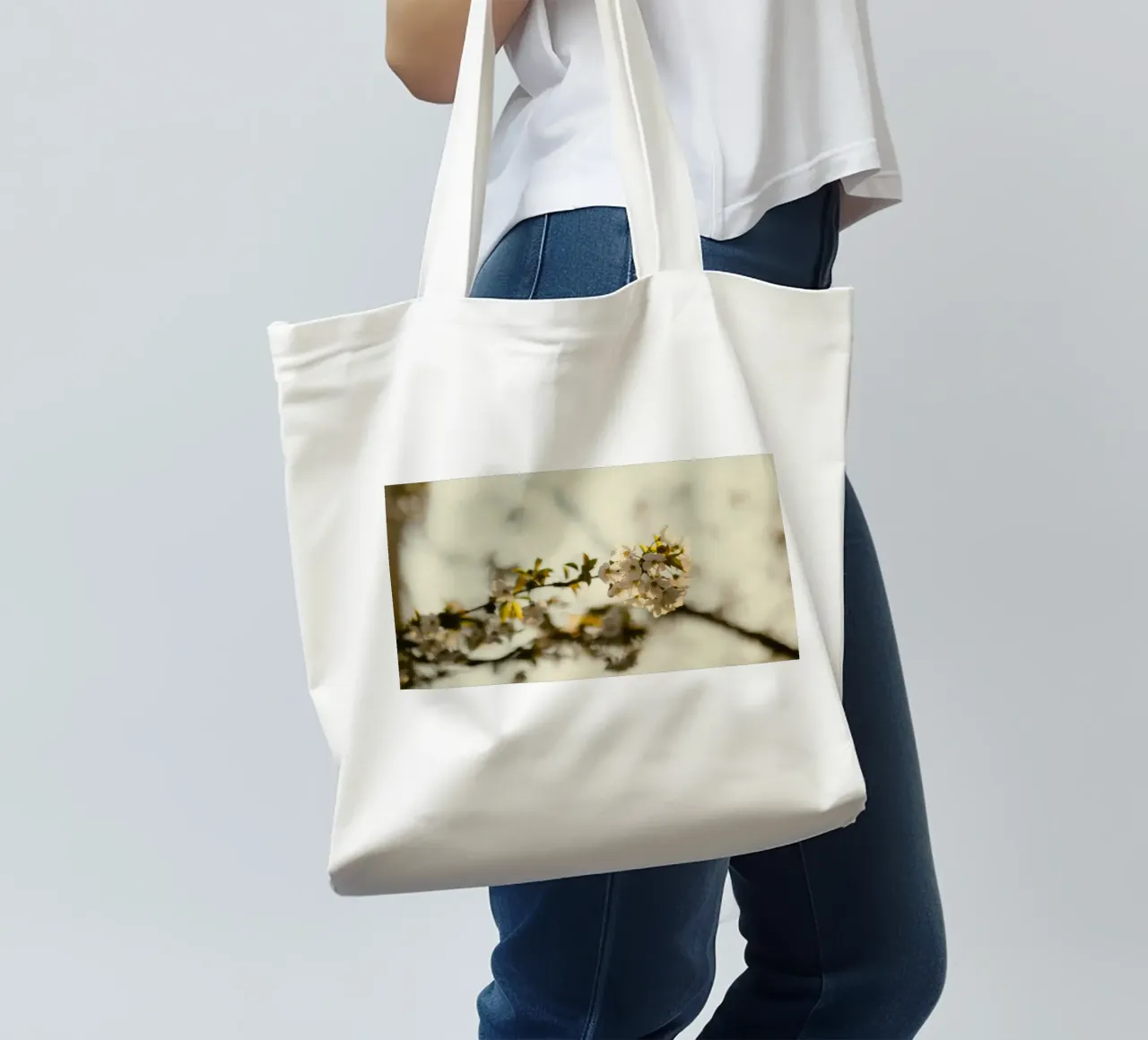 fiori sbocciati borsa in juta da Earthly Visions