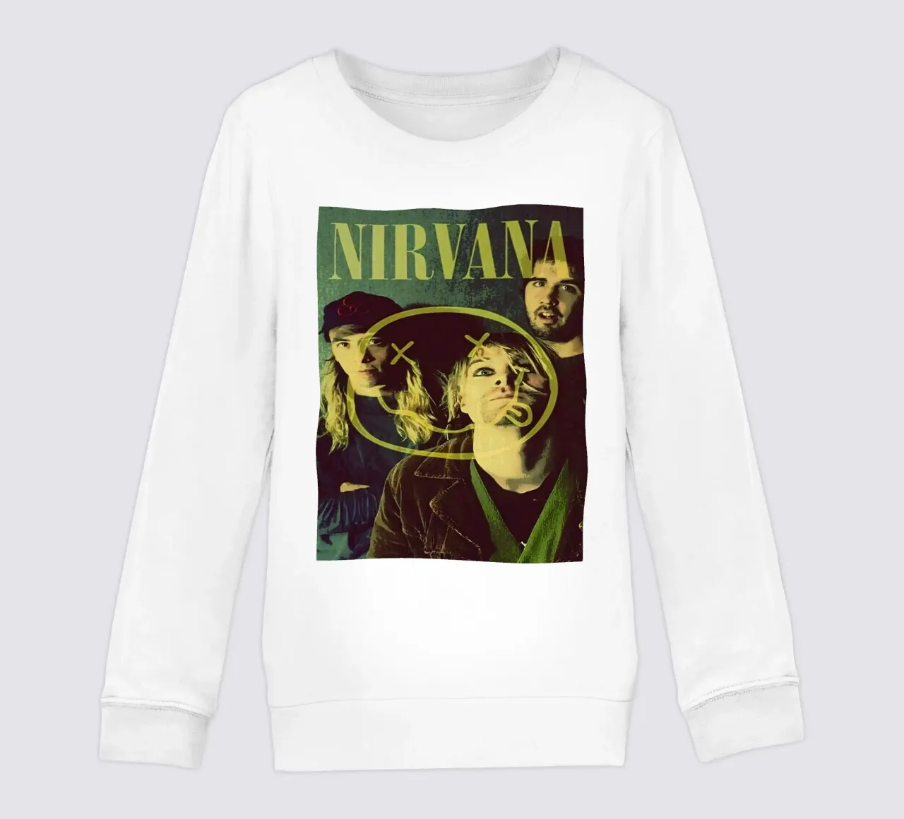 nirvana sudadera para niño de vanhesling