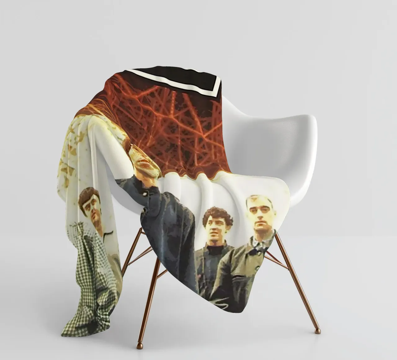 gruppo oasis coperta in pile da vanhesling