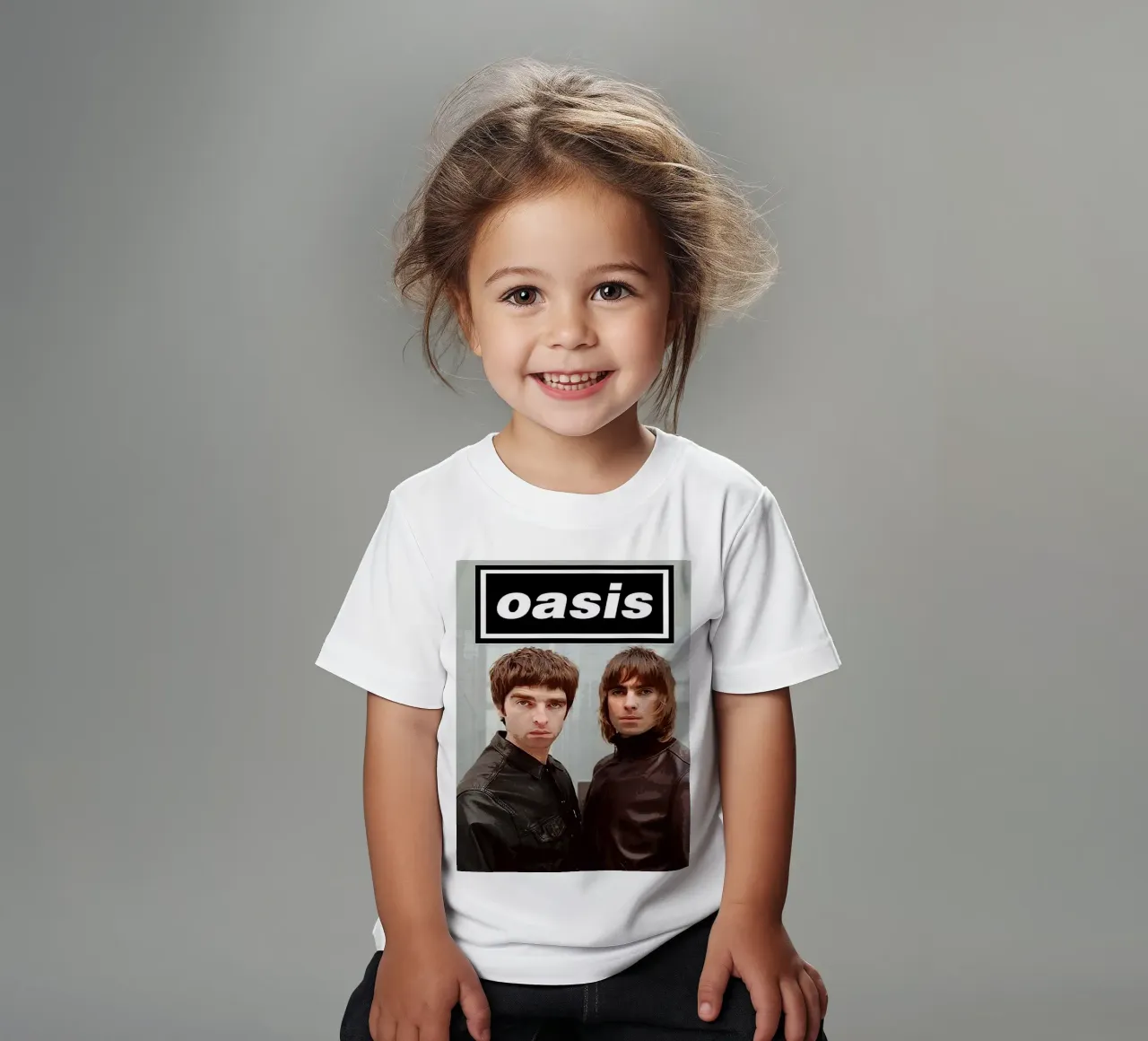 oasis band kids t-shirt by vanhesling