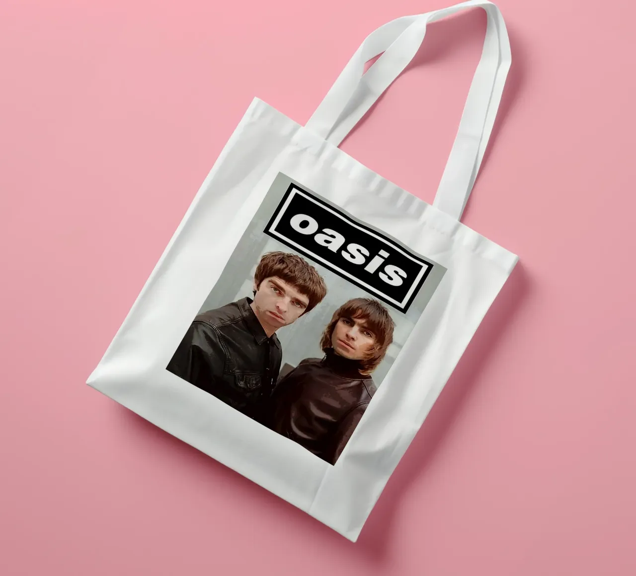 oasis band tote bag by vanhesling