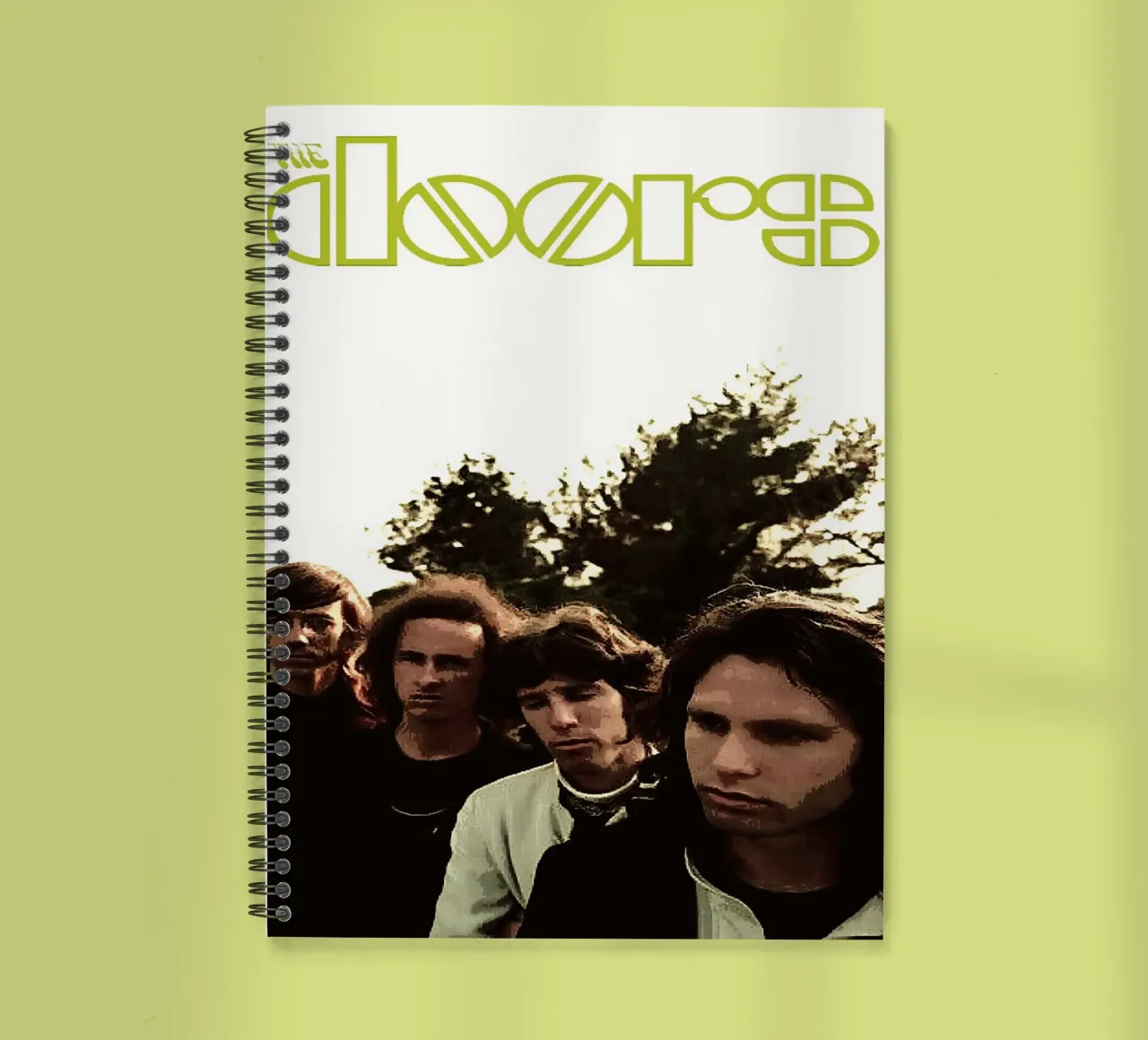 the doors band spiral notebook by vanhesling