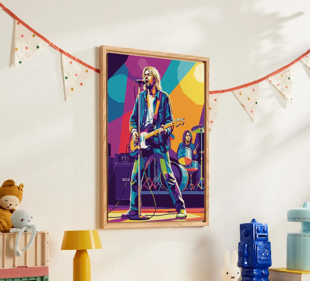 Kurt Cobain - Nirvana plexiglass da Hantamrata