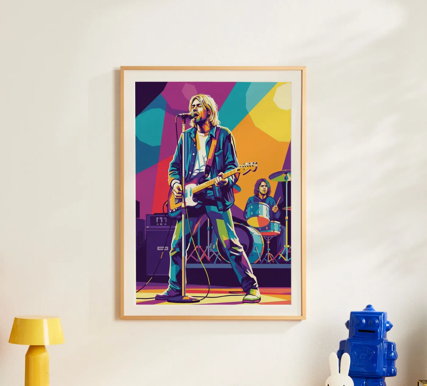 Kurt Cobain - Nirvana poster da Hantamrata