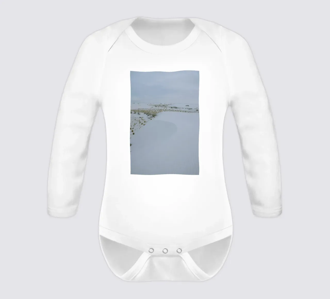 dune di sabbia body neonato maniche lunghe da Earthly Visions