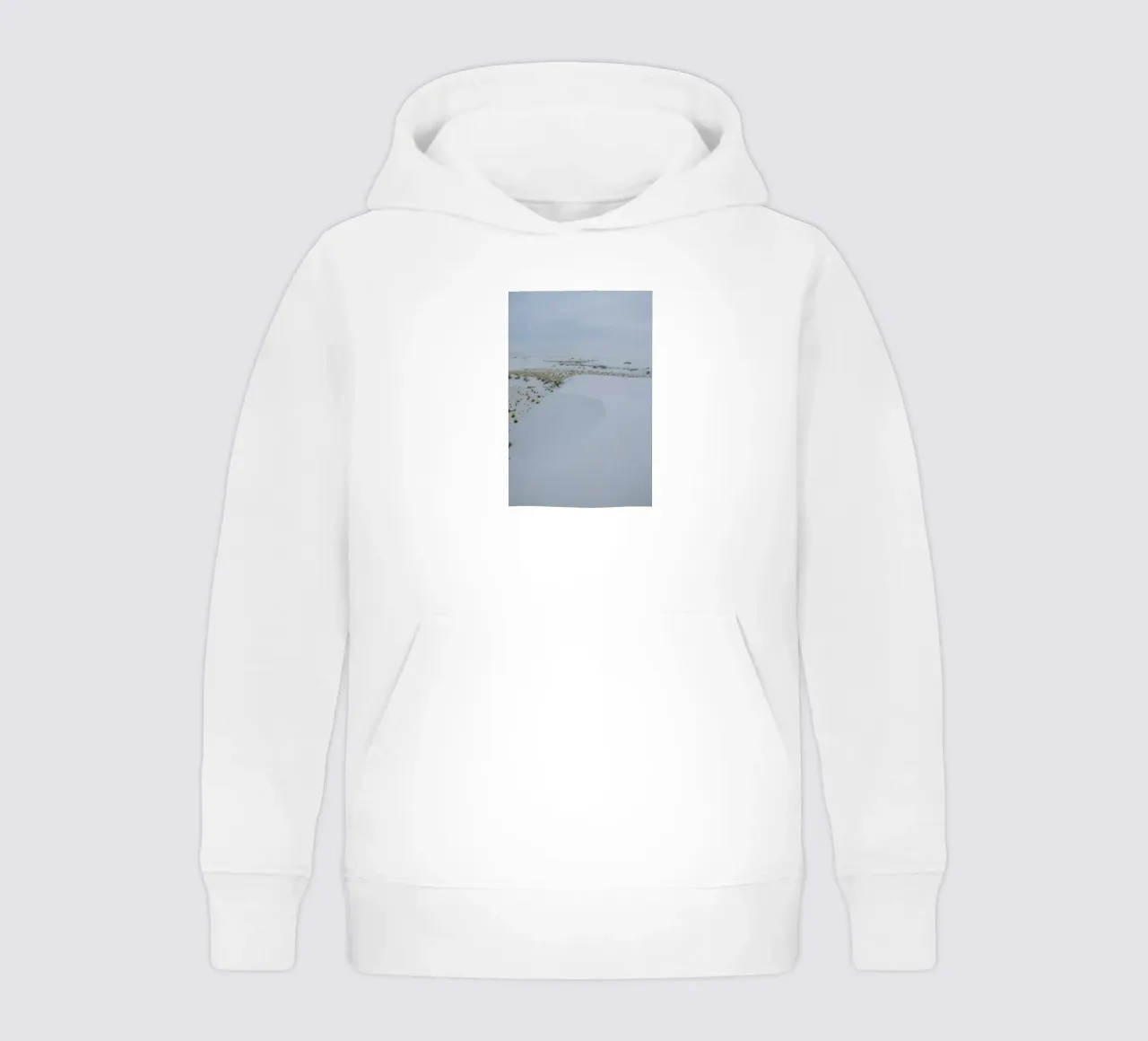 dune di sabbia felpa bambino con cappuccio da Earthly Visions
