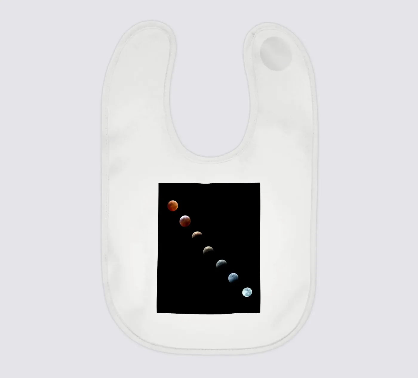 moon lunar-eclipse Babylätzchen von Earthly Visions