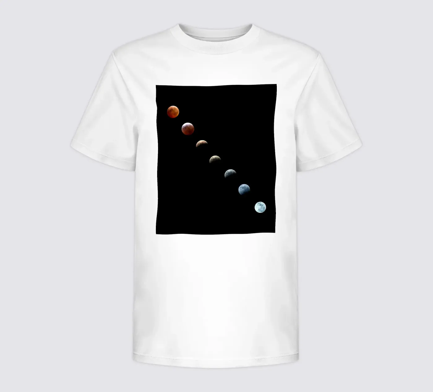 luna eclissi lunare t-shirt bambini da Earthly Visions