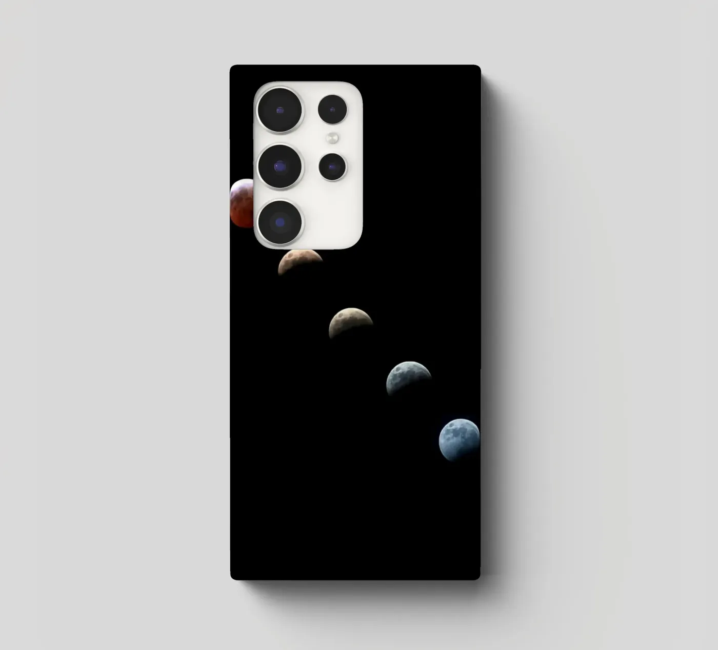 moon lunar-eclipse samsung phone case by Earthly Visions