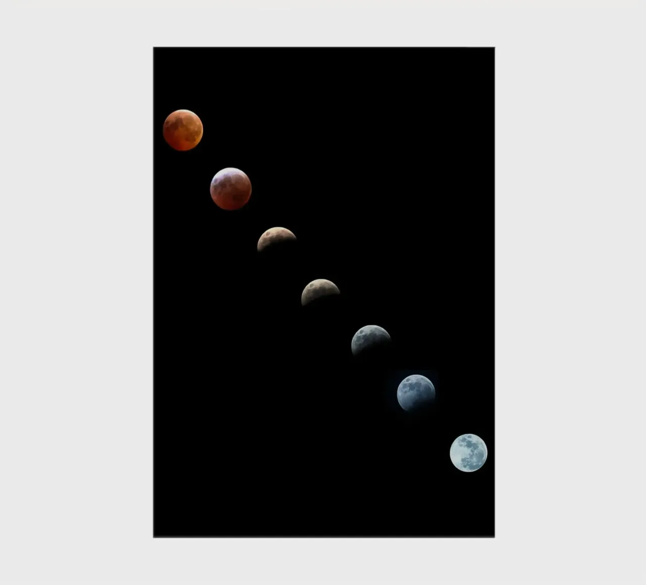 moon lunar-eclipse notebook by Earthly Visions