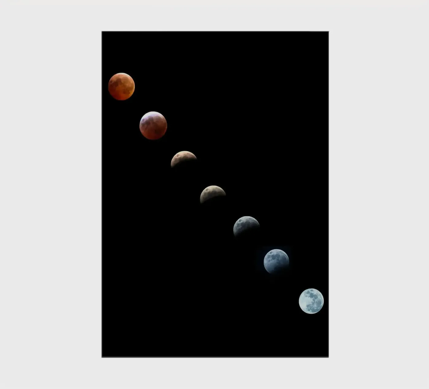 moon lunar-eclipse notebook by Earthly Visions