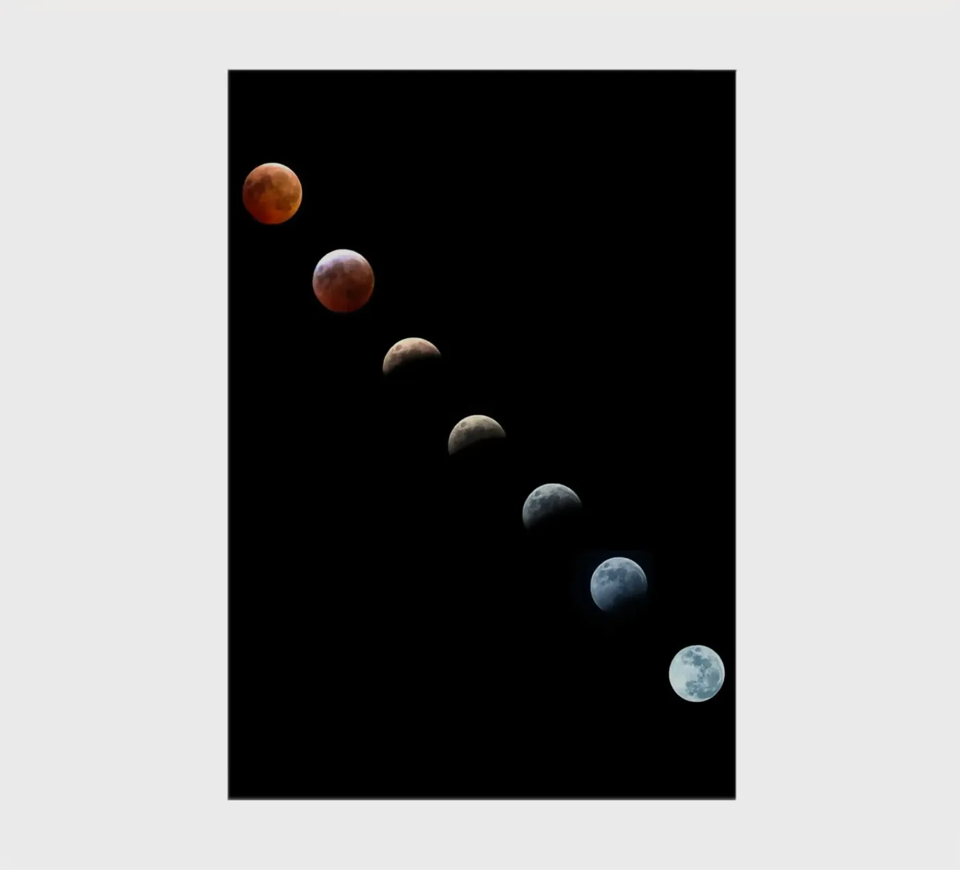 moon lunar-eclipse notebook by Earthly Visions