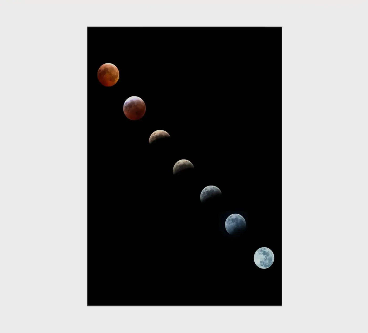 moon lunar-eclipse notebook by Earthly Visions