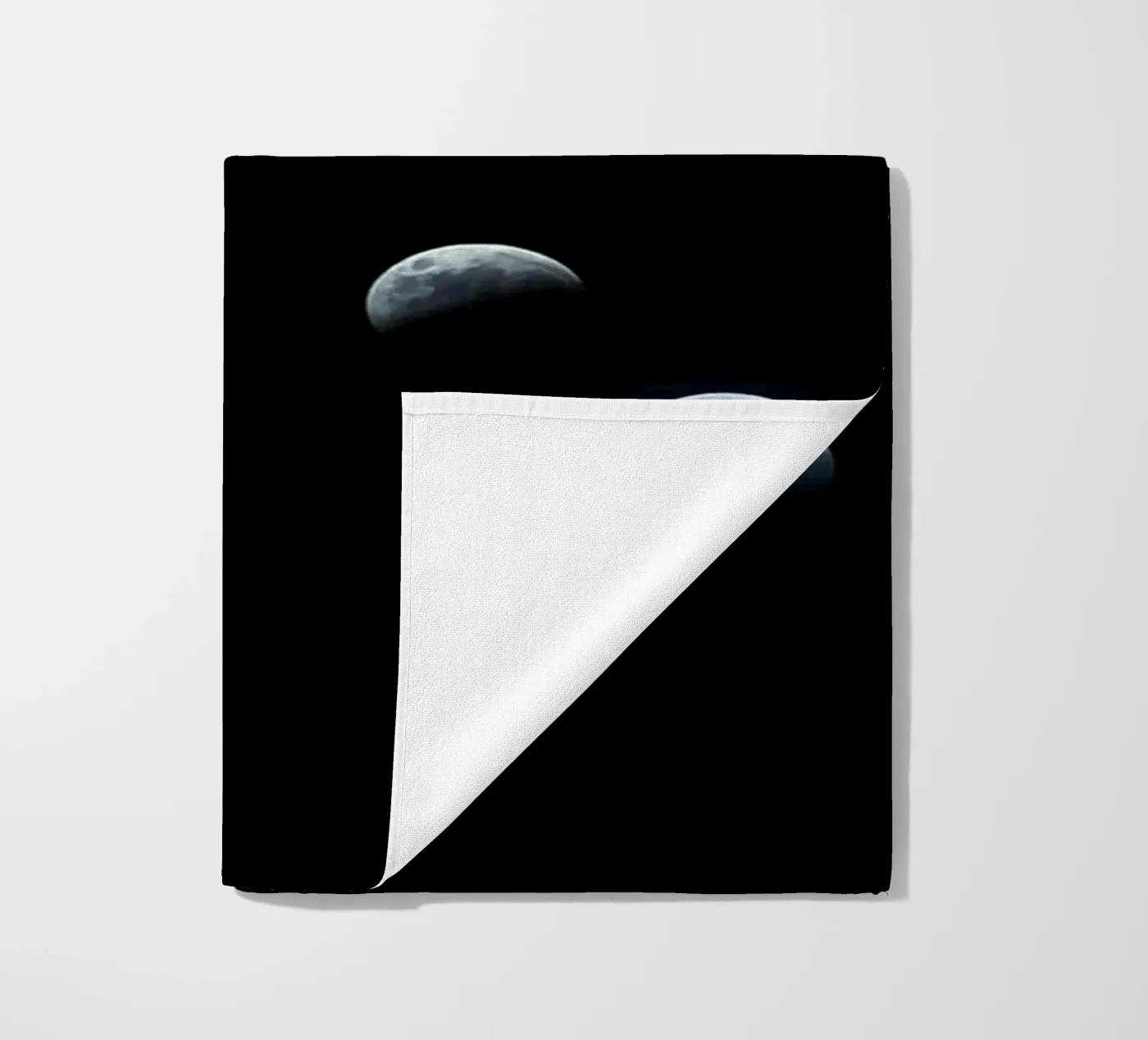 moon lunar-eclipse beach towel by Earthly Visions
