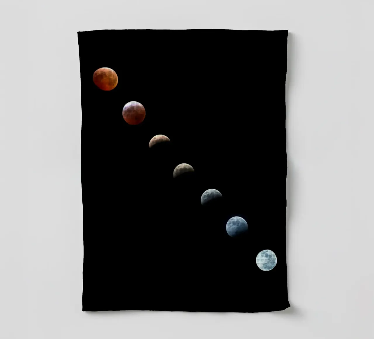 lune éclipse de lune torchon de Earthly Visions