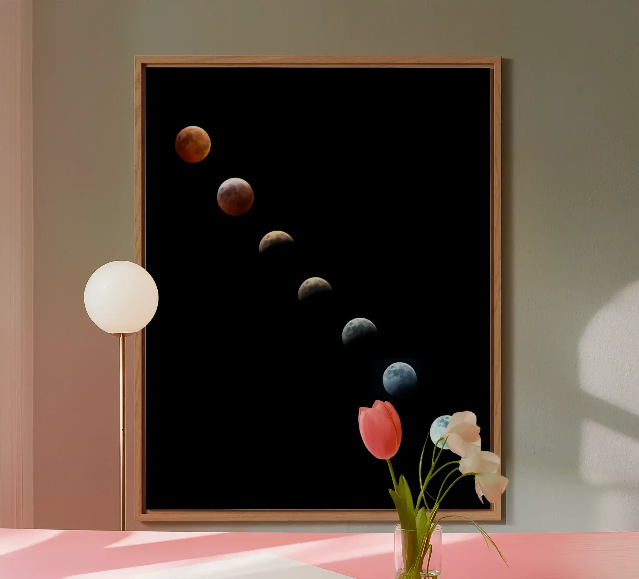 moon lunar-eclipse forex plate by Earthly Visions