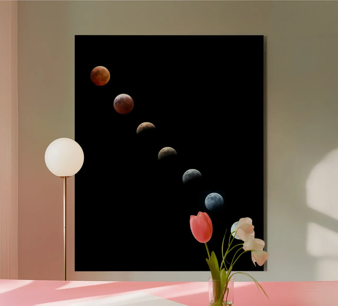 moon lunar-eclipse forex plate by Earthly Visions