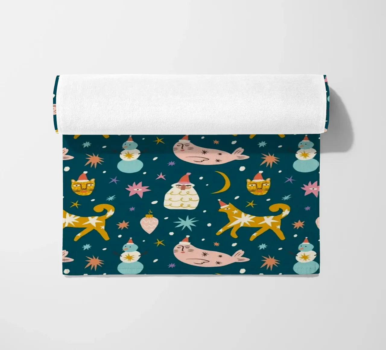 Christmas Pattern No 13 telo mare da treechild