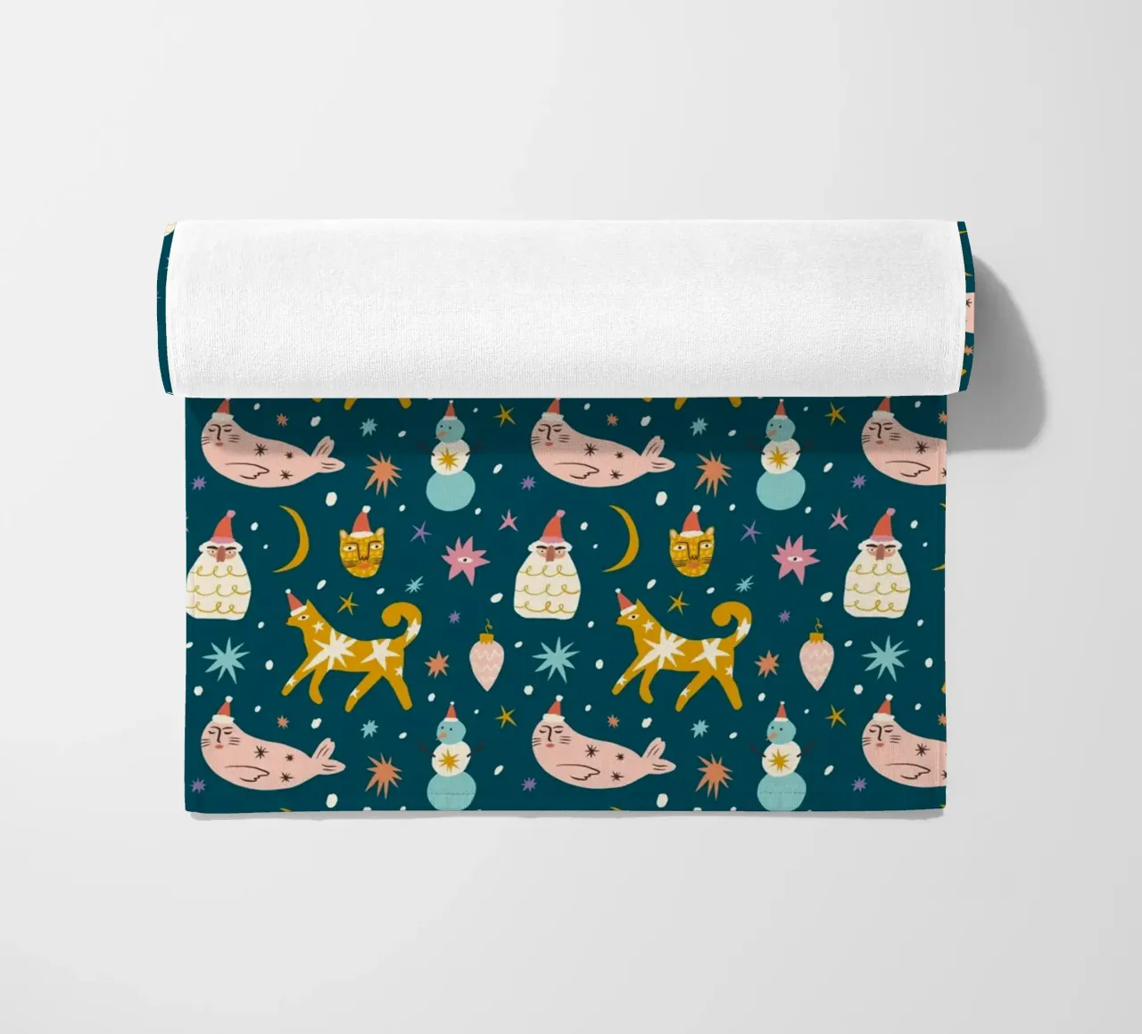 Christmas Pattern No 13 telo mare da treechild