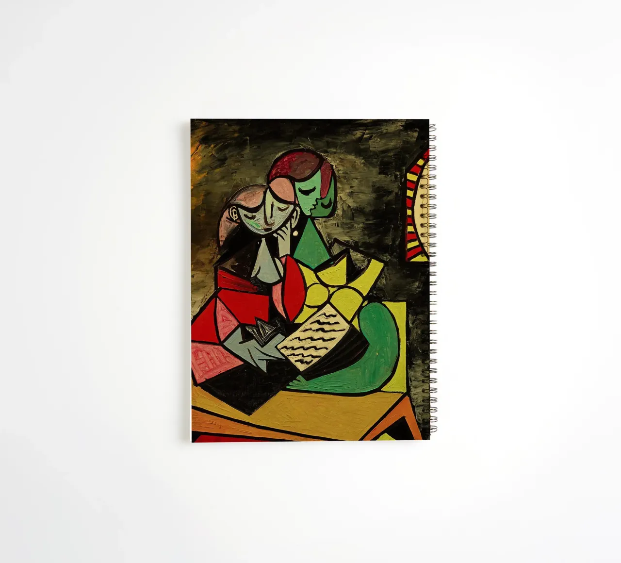 art 12 spiral notebook by Amber Hughes