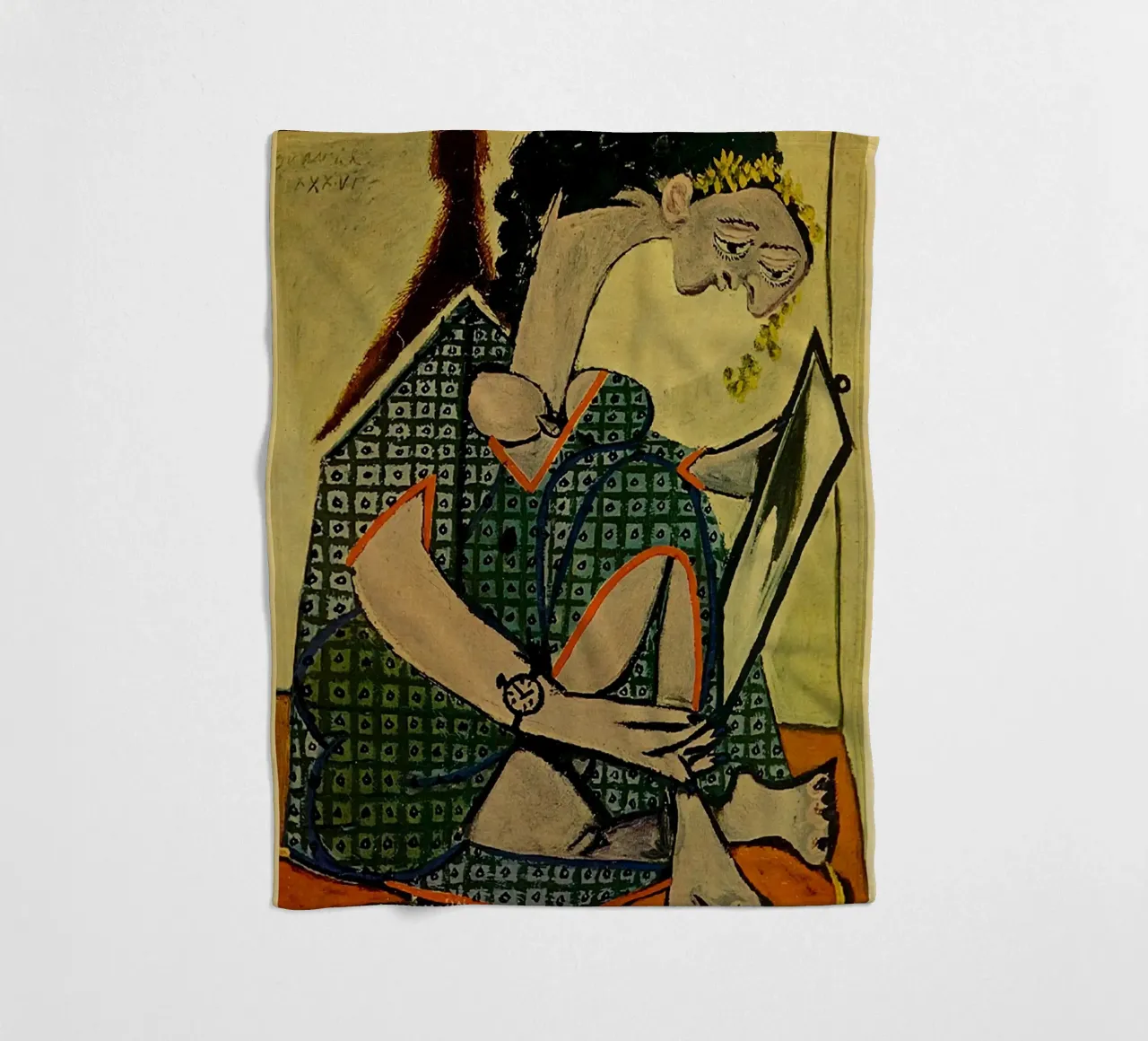 art 13 fleece blanket by Amber Hughes