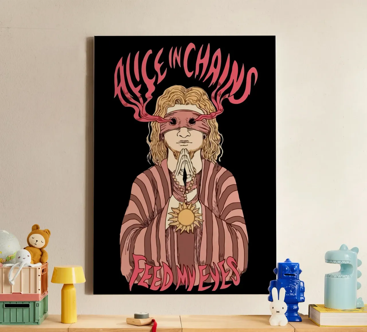Alice in  Chains tela da Musdadad Shop