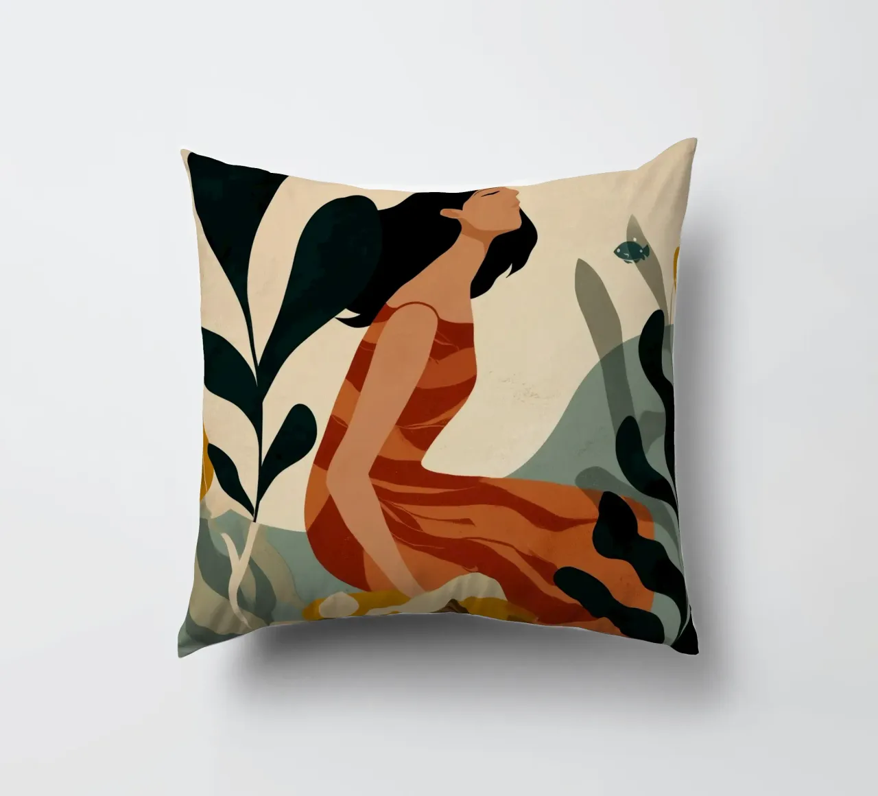 Tide Within Her I cuscino da Clara August
