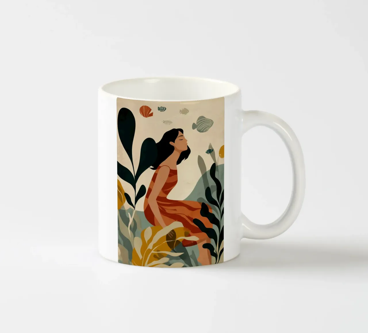 Tide Within Her I tazza in ceramica da Clara August
