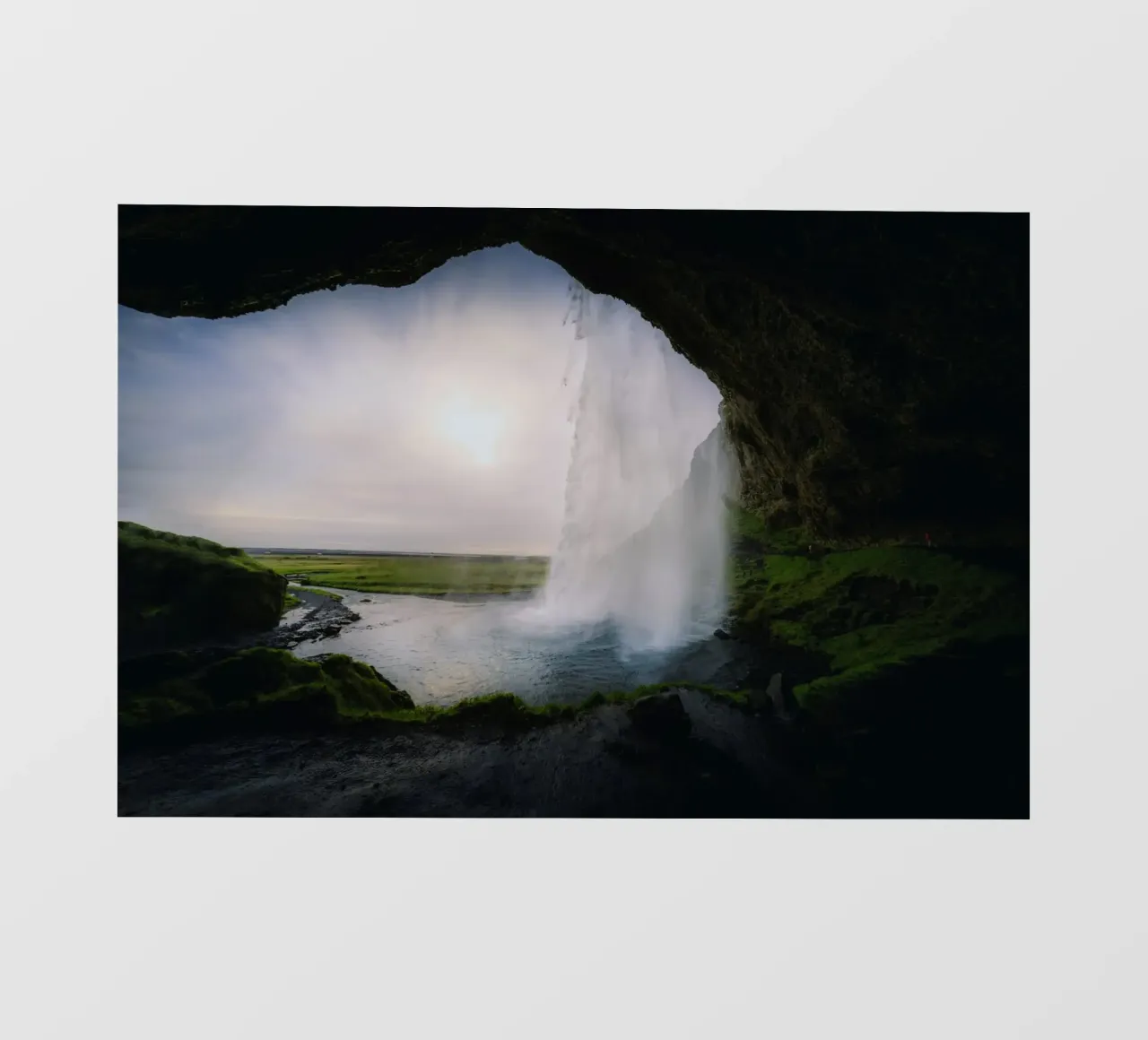 grotta della cascata telo in pvc da Earthly Visions