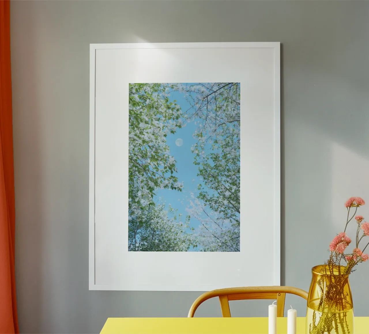 cielo lunare poster da Earthly Visions