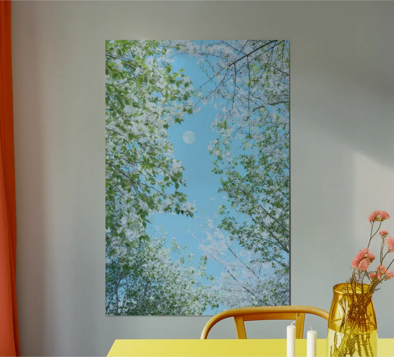 cielo lunare poster da Earthly Visions