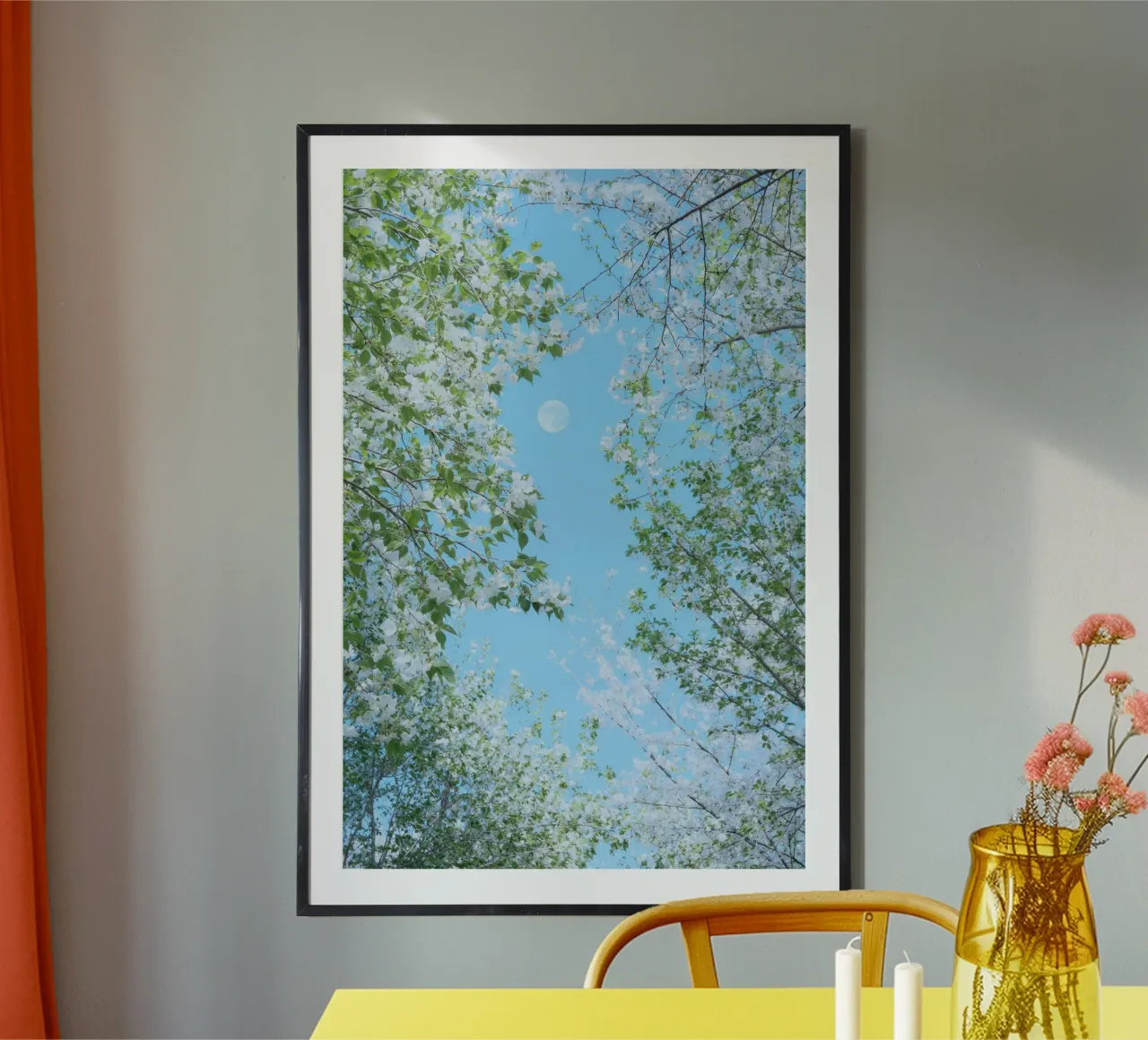 cielo lunare poster da Earthly Visions