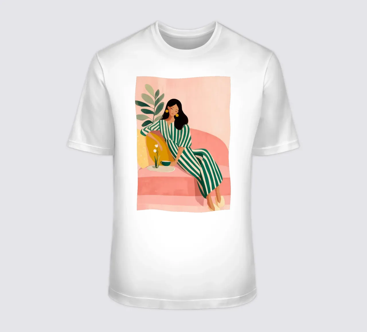 Jungle of Silk and Silence t-shirt da Clara August