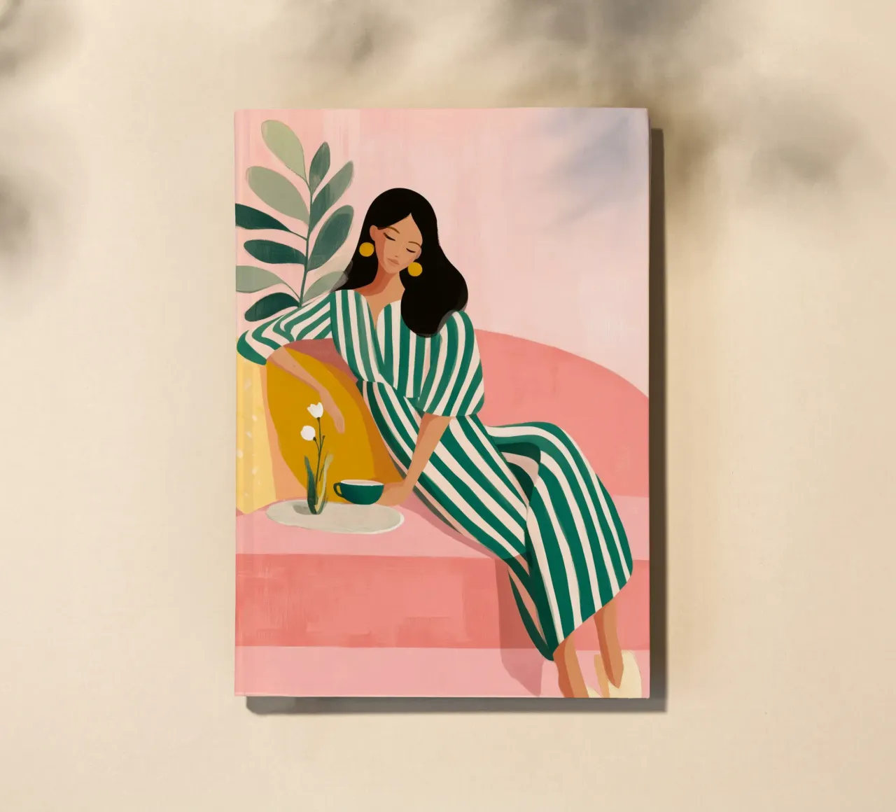 Jungle of Silk and Silence notebook by Clara August