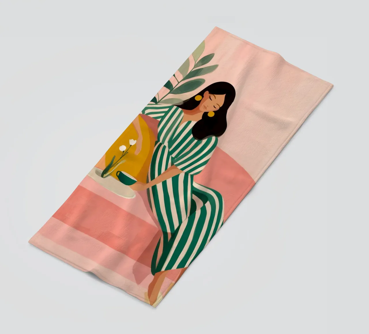 Jungle of Silk and Silence telo mare da Clara August