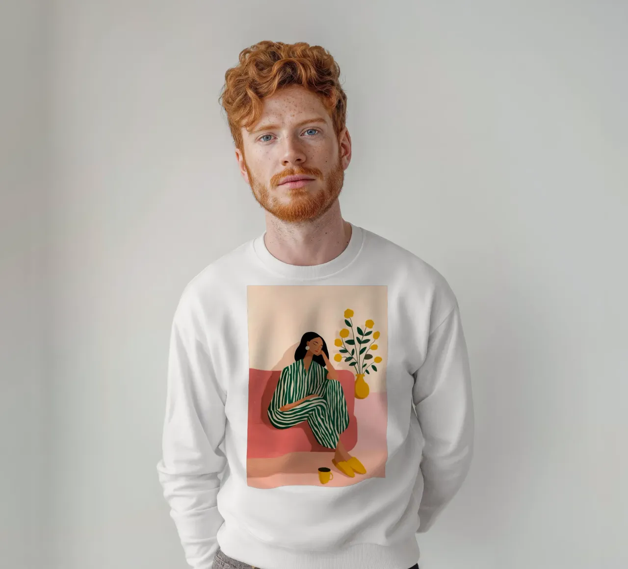 Sunday in the Jungle felpa da Clara August