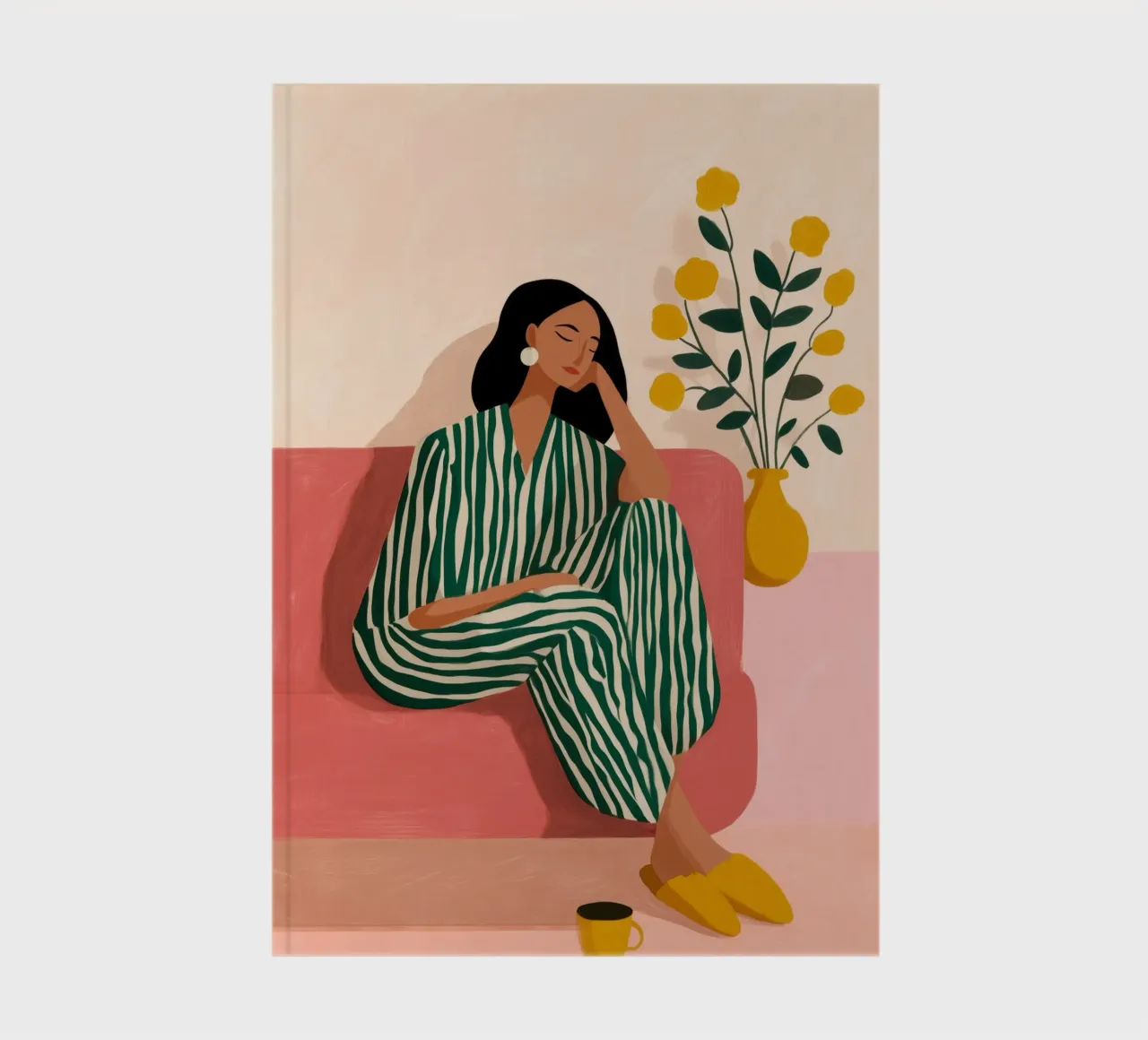 Sunday in the Jungle notebook by Clara August