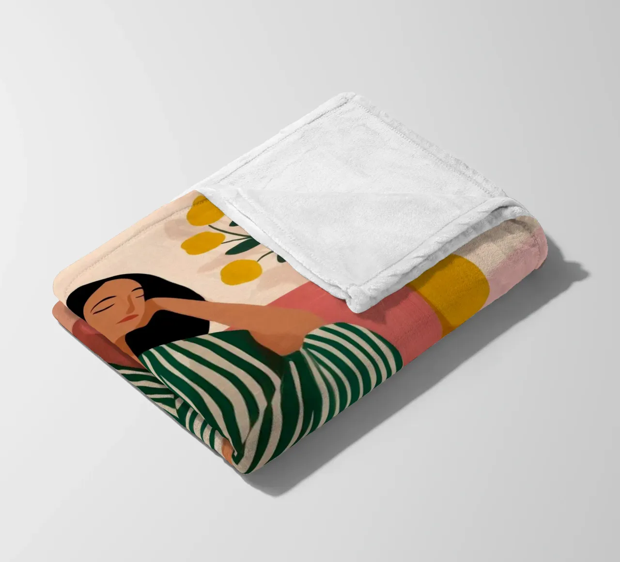 Sunday in the Jungle coperta in pile da Clara August