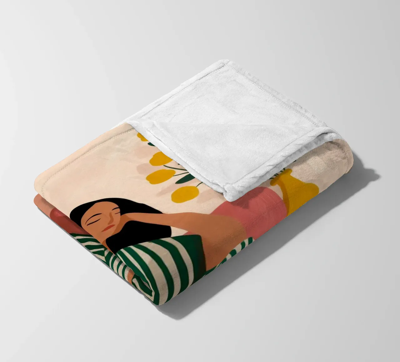 Sunday in the Jungle coperta in pile da Clara August