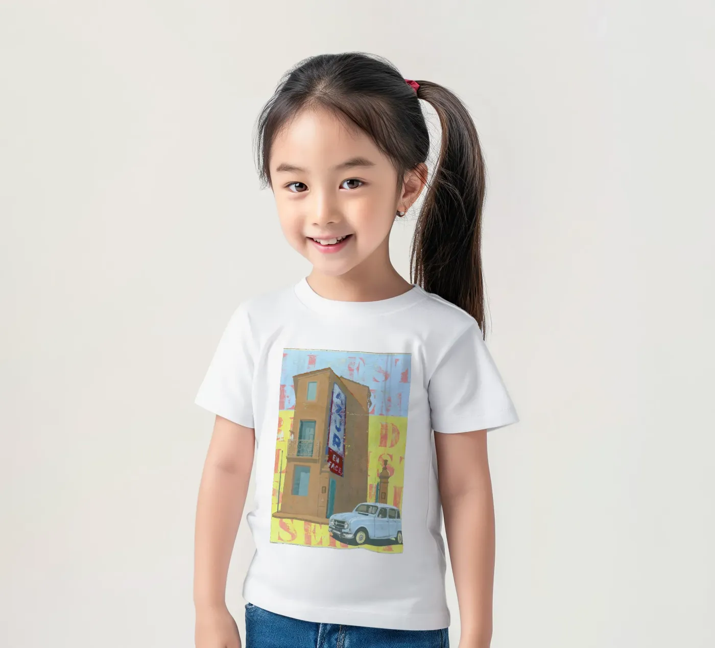 Azur t-shirt bambini da Andy Bridge