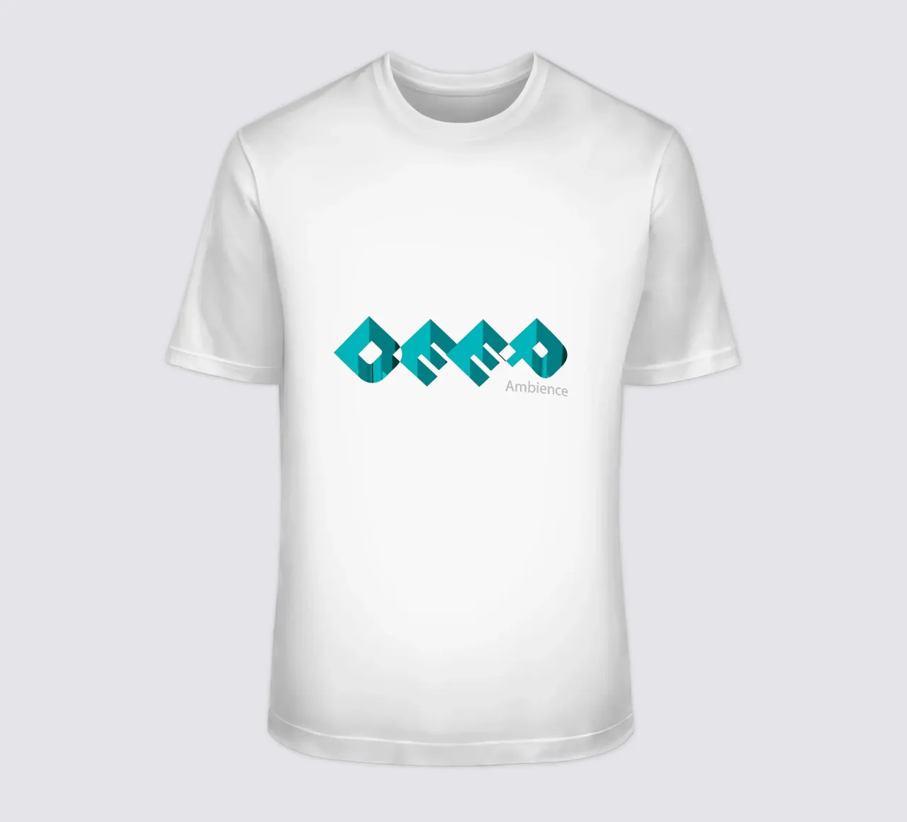 Design in stile tipografico Deep Ambience t-shirt da Urban Life