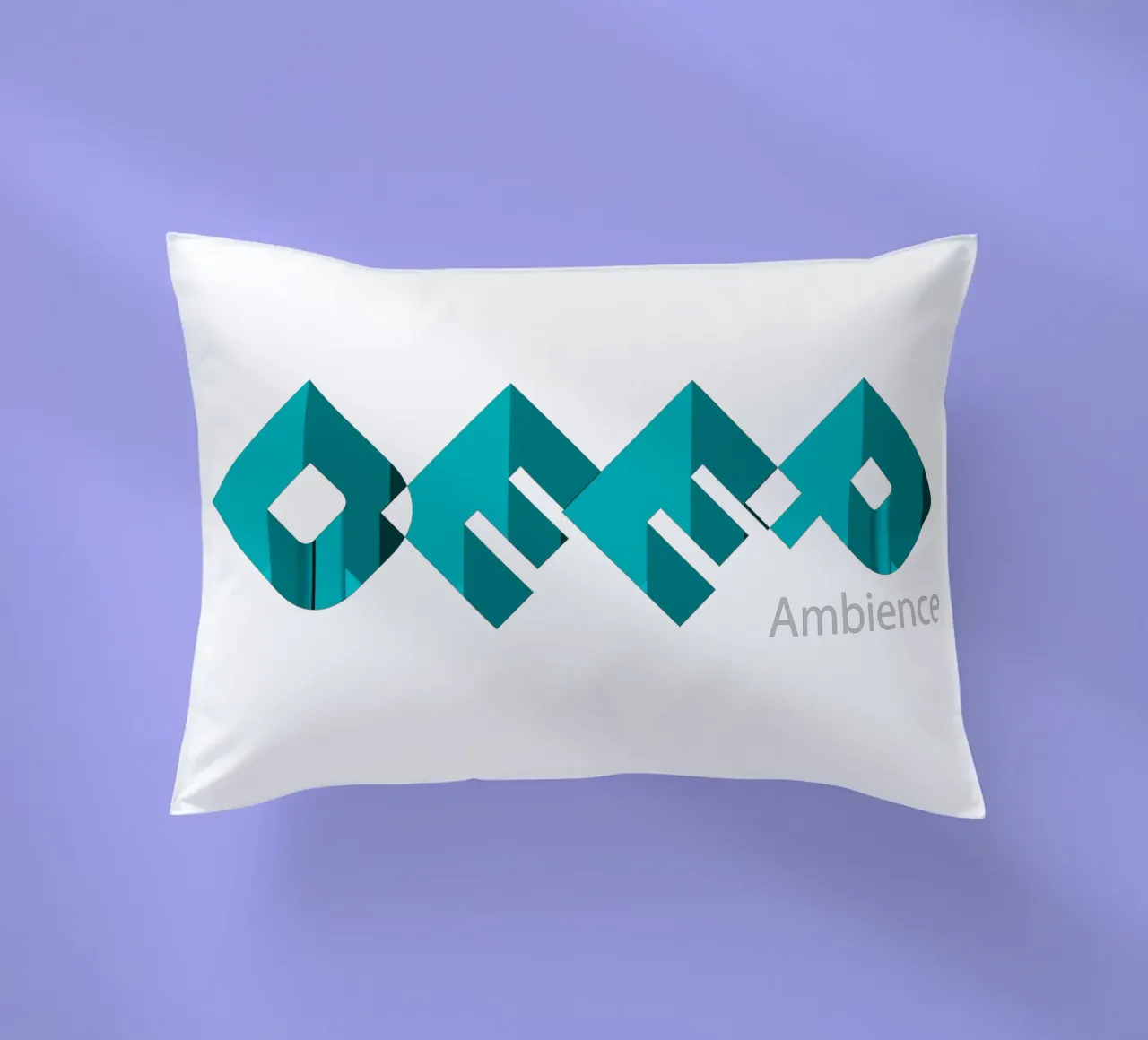 Design in stile tipografico Deep Ambience cuscino da Urban Life