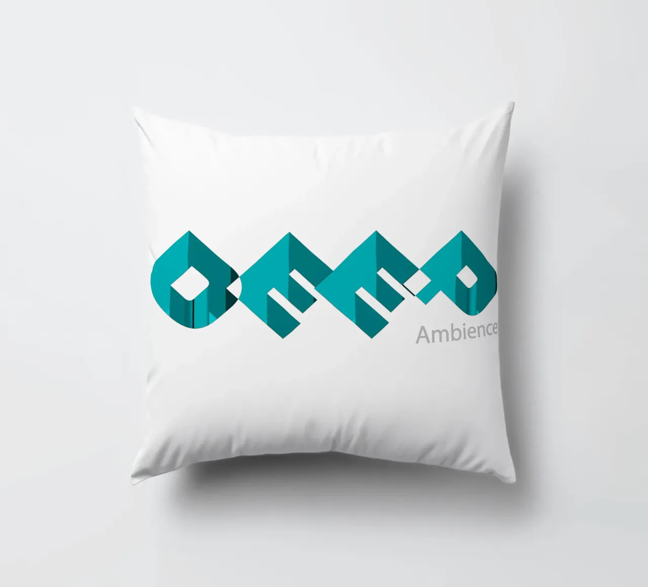 Design in stile tipografico Deep Ambience cuscino da Urban Life