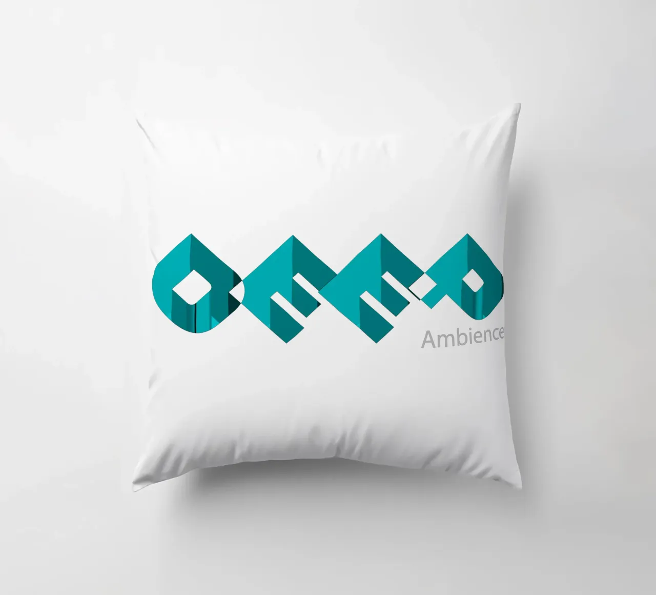 Design in stile tipografico Deep Ambience cuscino da Urban Life