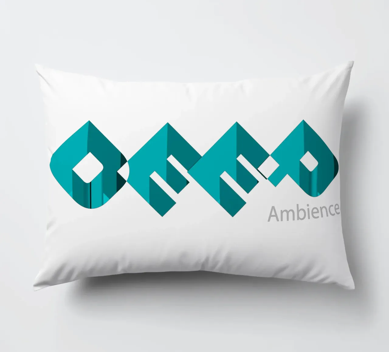 Design in stile tipografico Deep Ambience cuscino da Urban Life