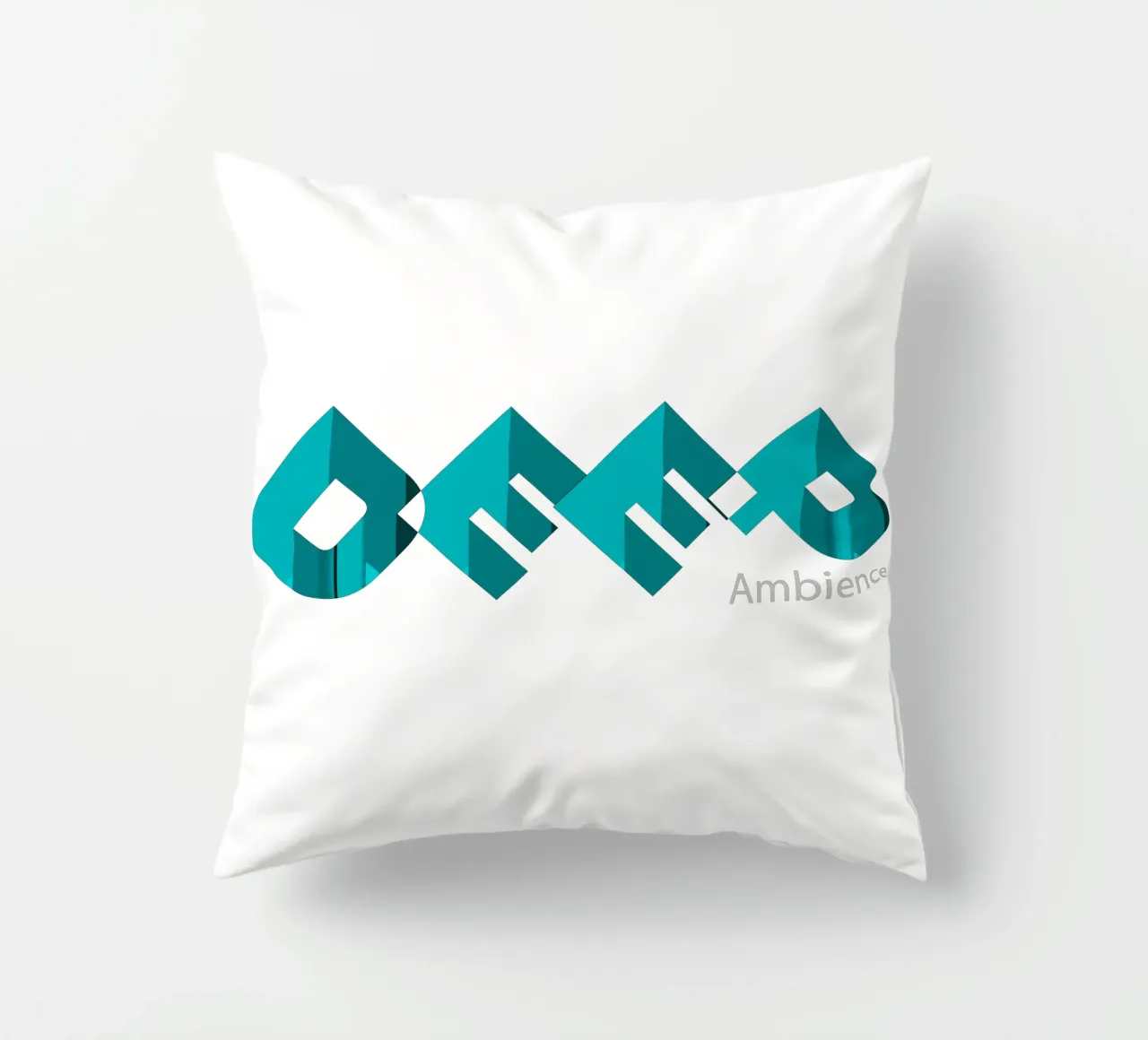 Design in stile tipografico Deep Ambience cuscino da Urban Life