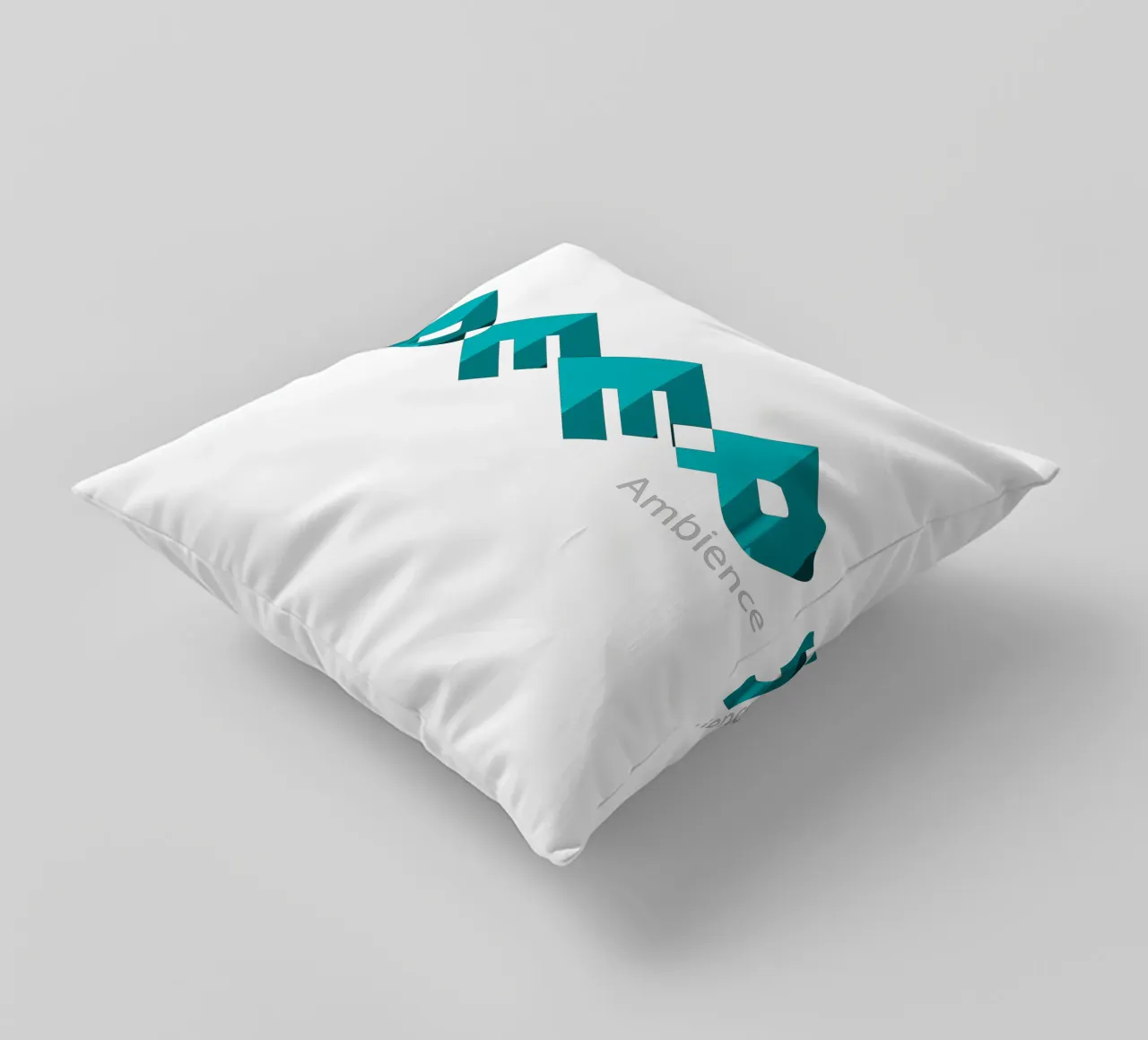 Design in stile tipografico Deep Ambience cuscino da Urban Life